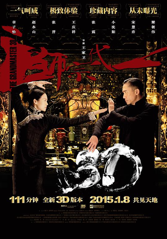 一代宗师3D美版封面图