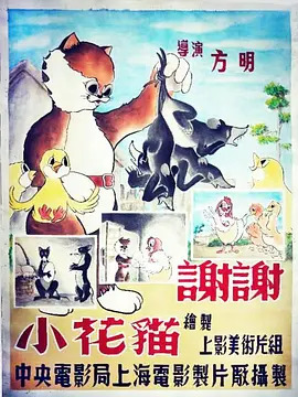 谢谢小花猫封面图