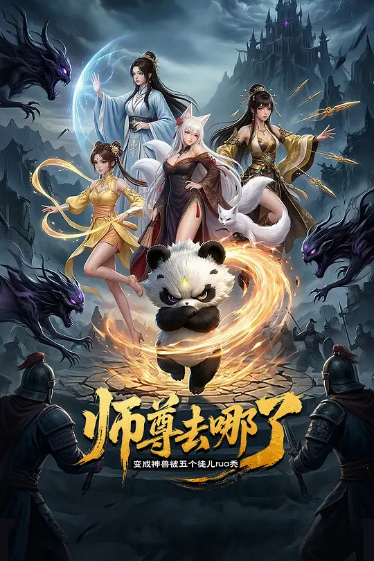 师尊去哪了：变成神兽被五个徒儿rua秃封面图